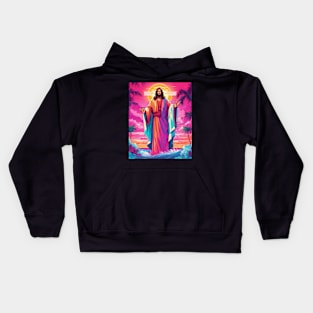 Jesus Christ Deliver Us From Evil Kids Hoodie